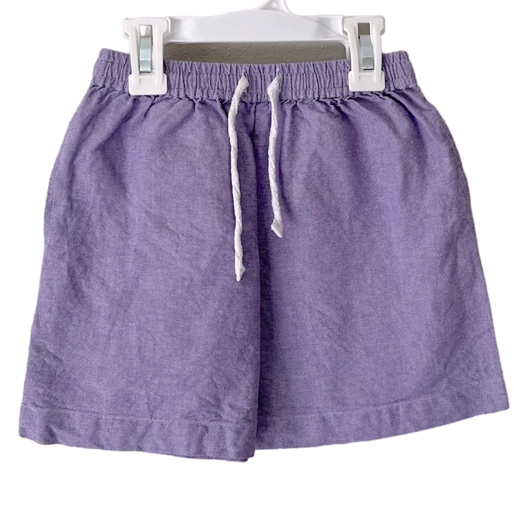 Oliver + June Purple Drawstring Shorts Size 4T